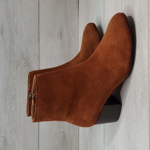 NEW Thursday Boot Company Paloma Spice Everyday Suede Heels shoes boots7.5 - Picture 2 of 11